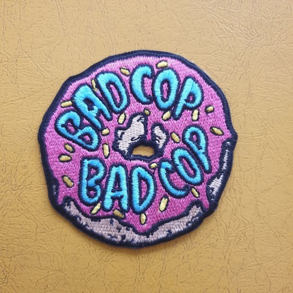 Bad Cop/Bad Cop - embroidered patch 'Donut'