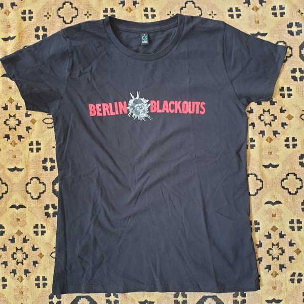SALE SHIRT – Berlin Blackouts - Logo black - fitted T-Shirt