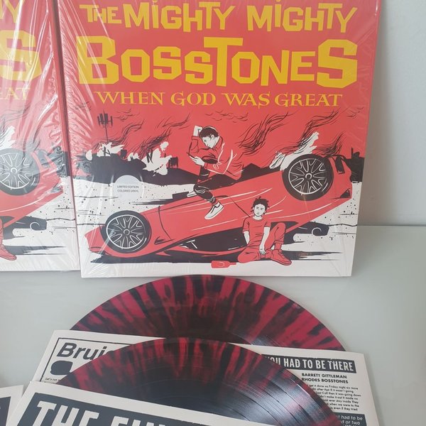 Mighty Mighty Bosstones, The – When God Was Great (2LP) – red with black splatter