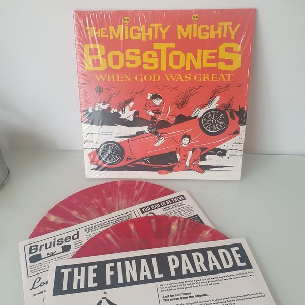 Mighty Mighty Bosstones, The – When God Was Great (2LP) – red with yellow splatter