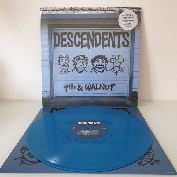 DESCENDENTS - 9TH & WALNUT - AQUA BLUE COLOURED LP