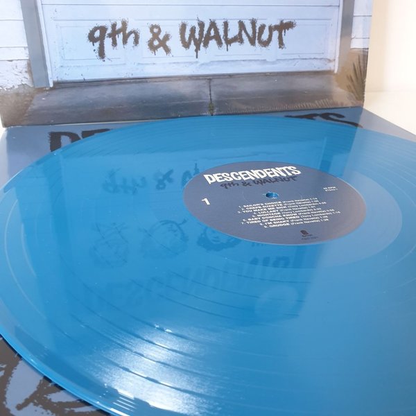 DESCENDENTS - 9TH & WALNUT - AQUA BLUE COLOURED LP