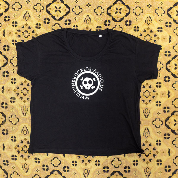 Punkrockers Radio – T-Shirt Damen loose fit – black