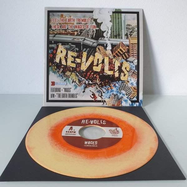 Re-Volts, The - Wages 7" (colored vinyl)