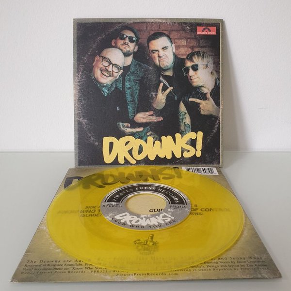 Drowns – Know Who You Are 7" (colored vinyl)