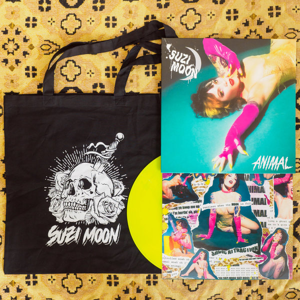 Suzi Moon – Animal EP + black Totebag BUNDLE