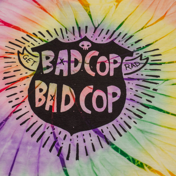 Bad Cop/Bad Cop – T-Shirt 'Badge' – Tie Dye