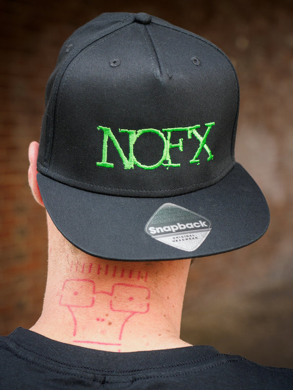 NOFX – Logo green Snapback Cap