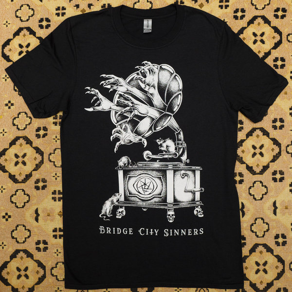 The Bridge City Sinners  – T-Shirt 'Phonograph'