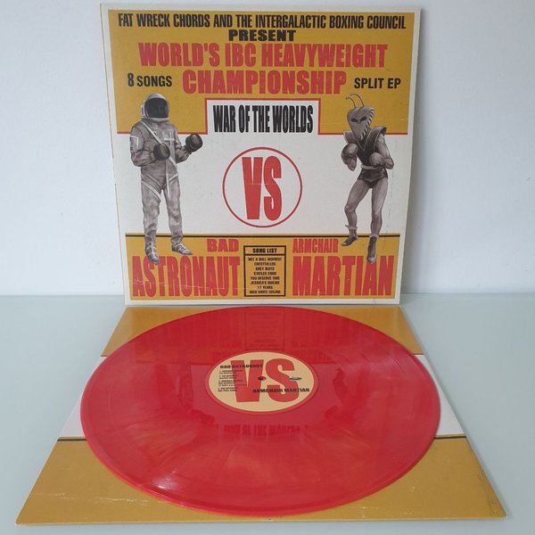 Bad Astronaut vs. Armchair Martian – War Of The Worlds Split (limited colored edition)