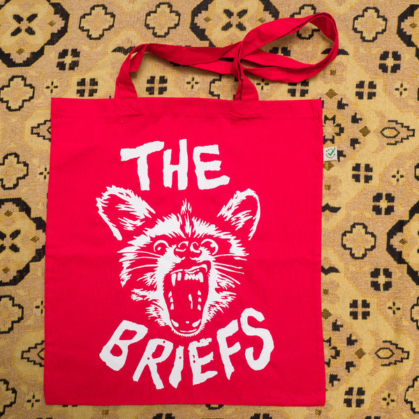 The Briefs – Totebag 'Raccoon' red