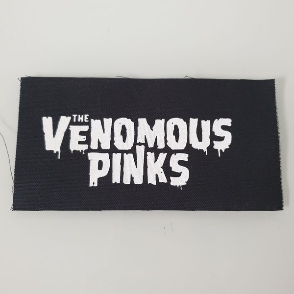 The Venomous Pinks – printed patch 'Font'