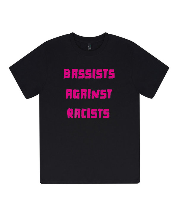 Bassists Against Racists – PINK OCTOBER SPECIAL T-Shirt - PRE-ORDER